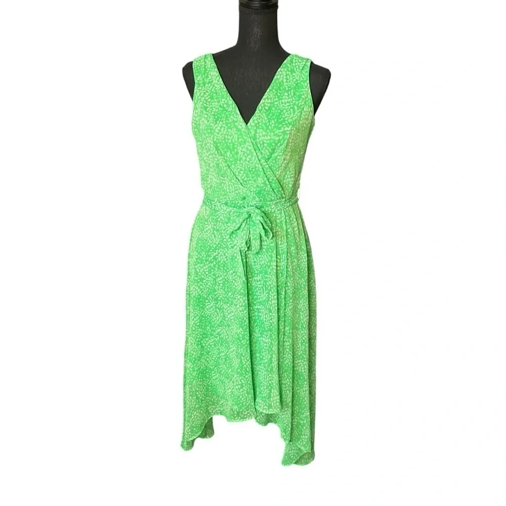 dkny green dress Size 6 Teal Women Long roll DKNY Women's Dress, Apple Green,